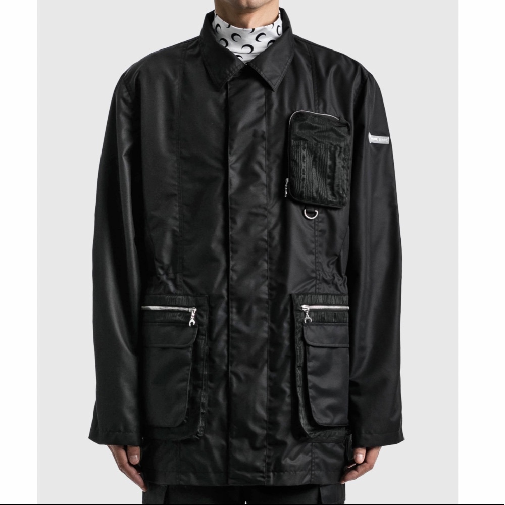 Marine Serre First-Aid Survival Boxy Coat